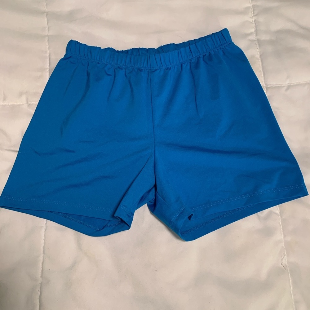 Blue spandex
